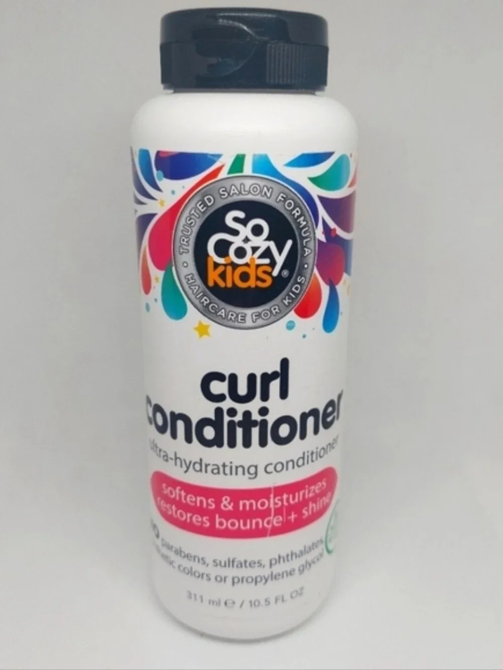 So Cozy kids Curl Shampoo Conditioner 10.5fl oz ultra-hydrating gentle cleanser